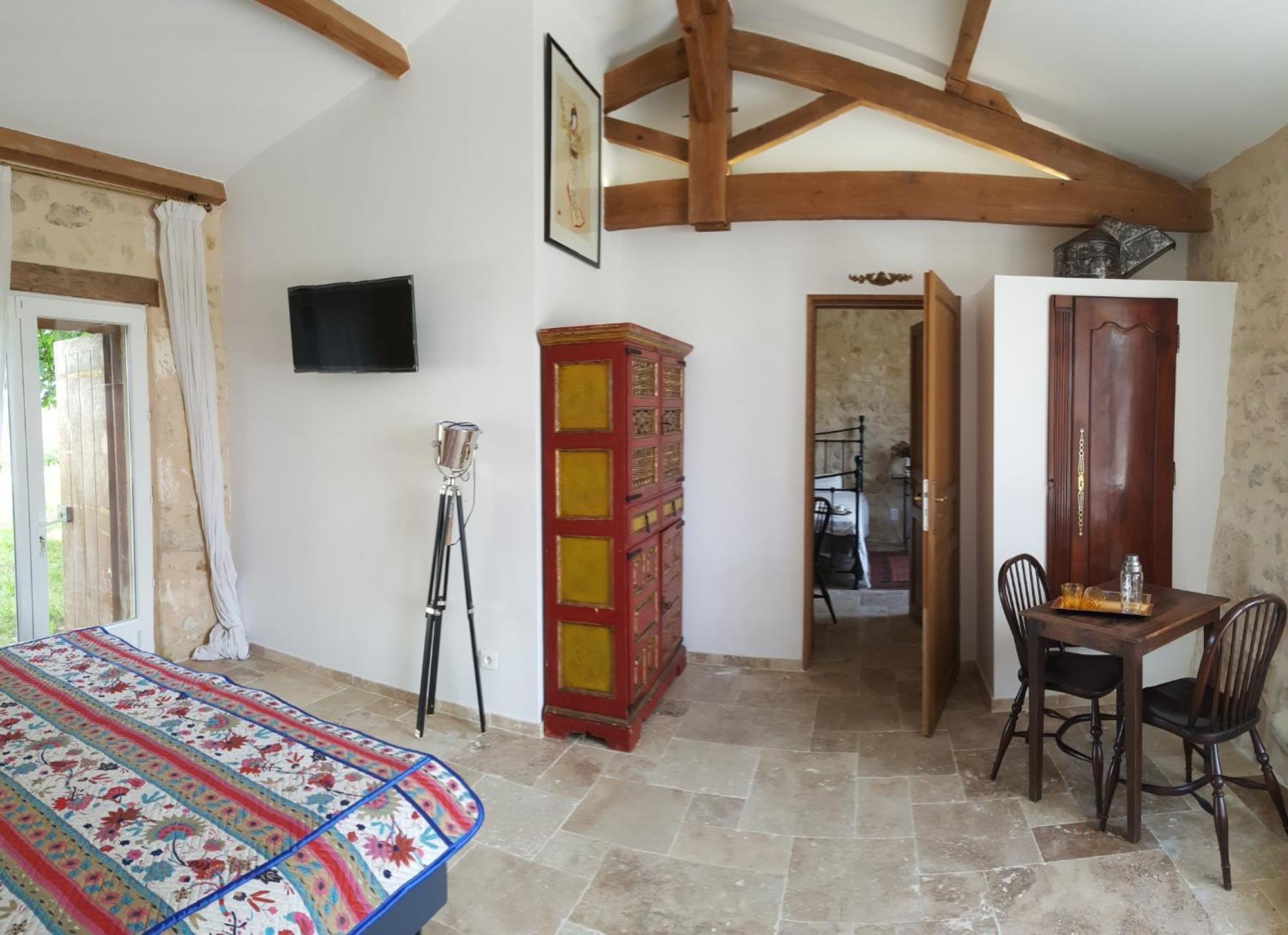Chateau Le Truch Montussan Zimmer foto